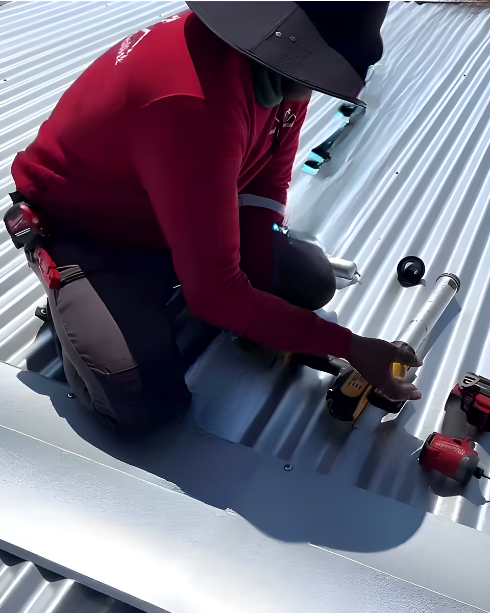 Sellado de caballetes - Roofing Solutions Pro